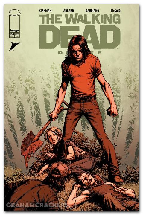 Walking Dead Deluxe #134 cover a