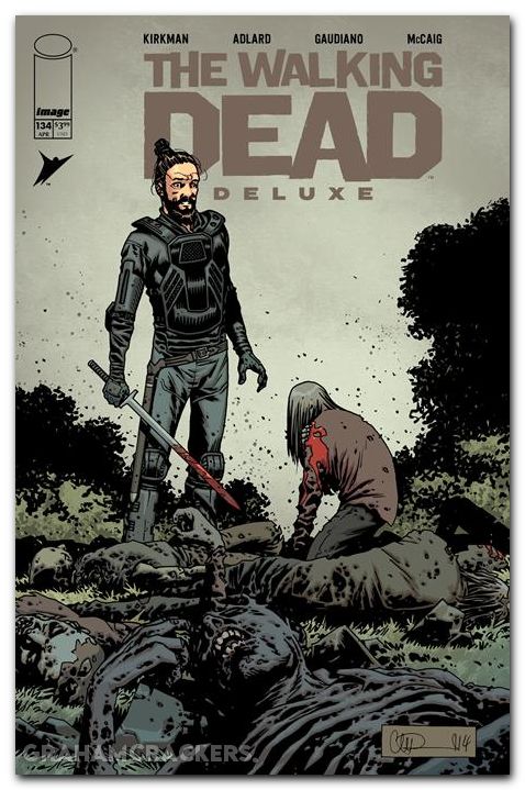 Walking Dead Deluxe #134 cover b adlard variant