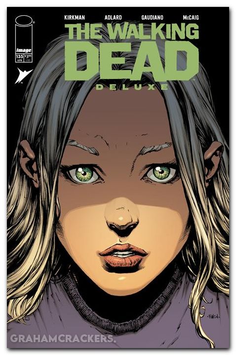 Walking Dead Deluxe #135 cover a