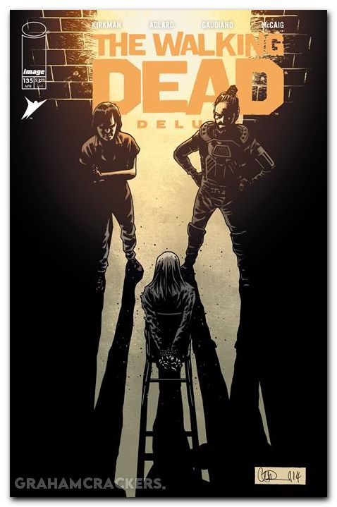 Walking Dead Deluxe #135 cover b adlard variant