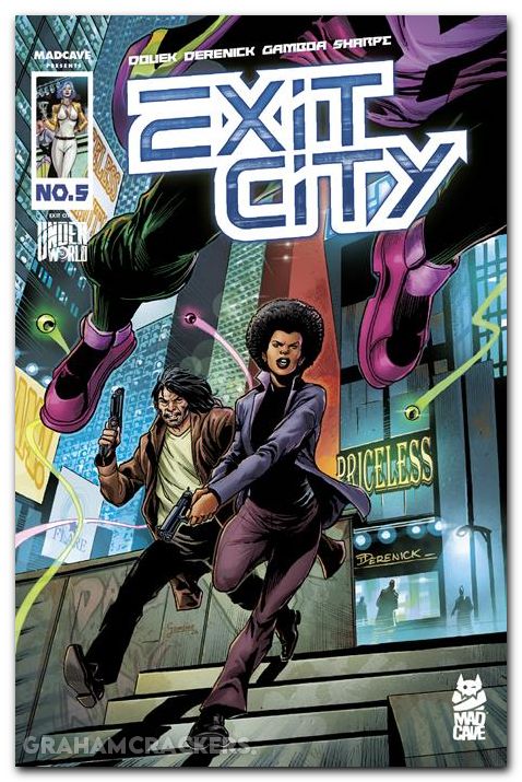 Exit City #5 cover a