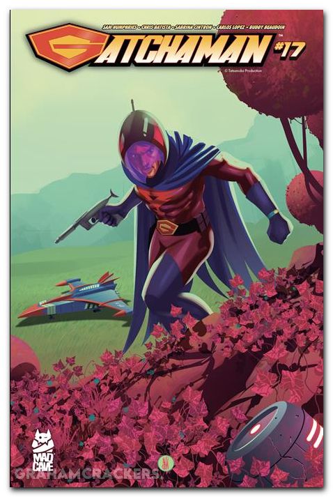 Gatchaman #17 cover a