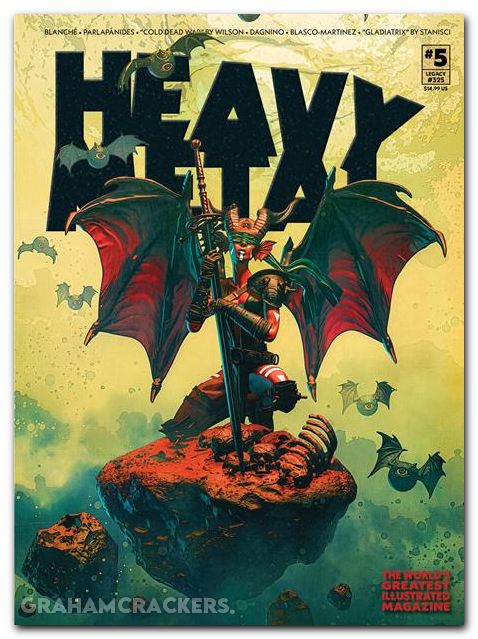 Heavy Metal Magazine #5 (2025) cover a