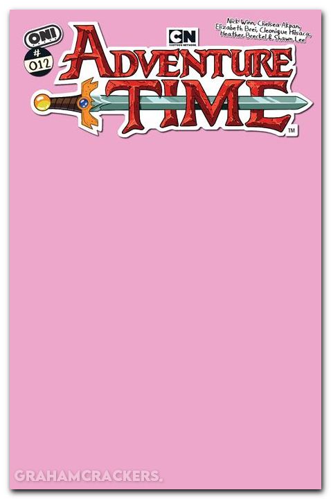 Adventure Time #12 (2025) cover c gumball guardian pink blank variant