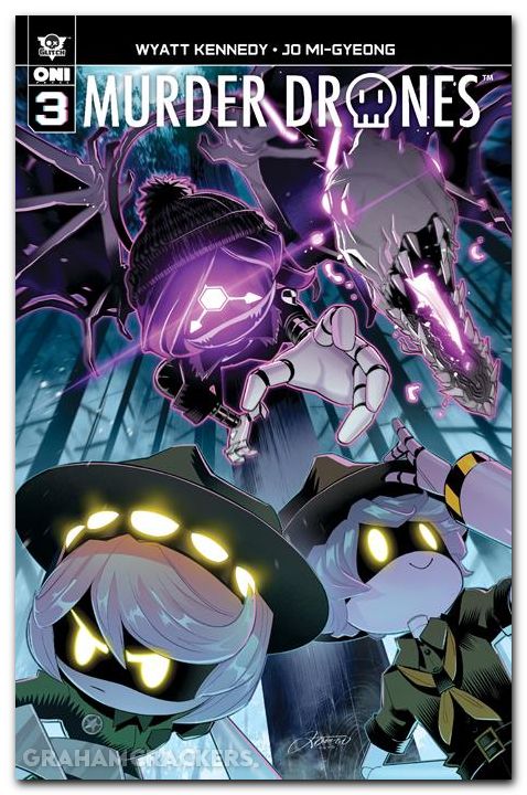 Murder Drones #3 (2026) cover a