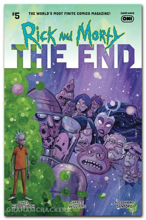 Rick And Morty The End #5 (2025) cover d fowler variant