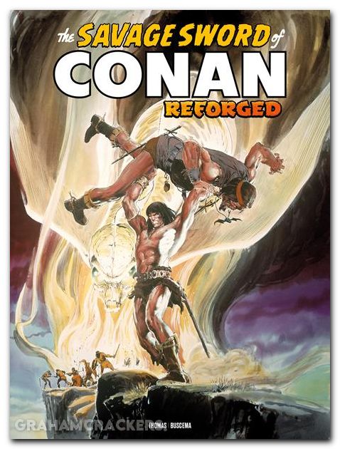 Savage Sword Of Conan Reforged #4 (2025) cover d adams foil variant