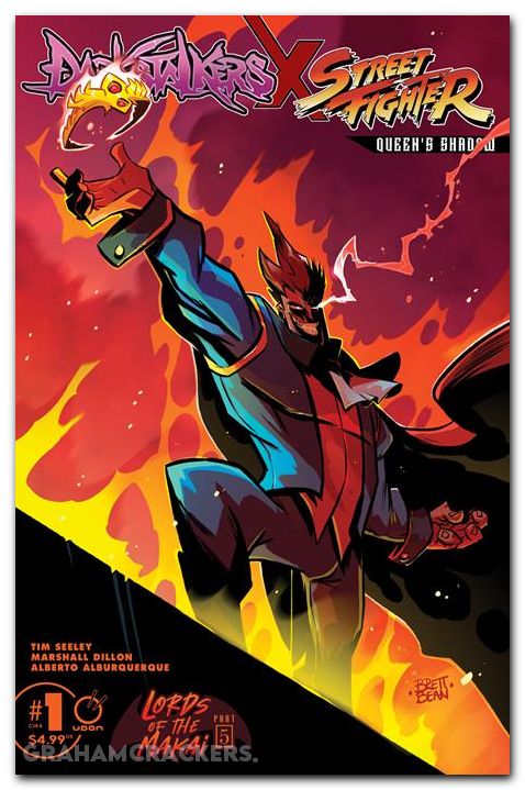 Darkstalkers X Street Fighter Queens Shadow #1 (2026) cover b bean variant