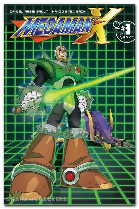 Mega Man X #3 (2026) cover a