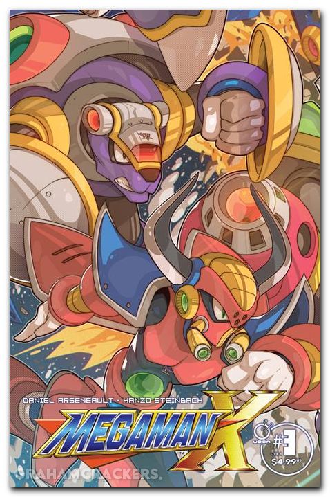 Mega Man X #3 (2026) cover b huang variant