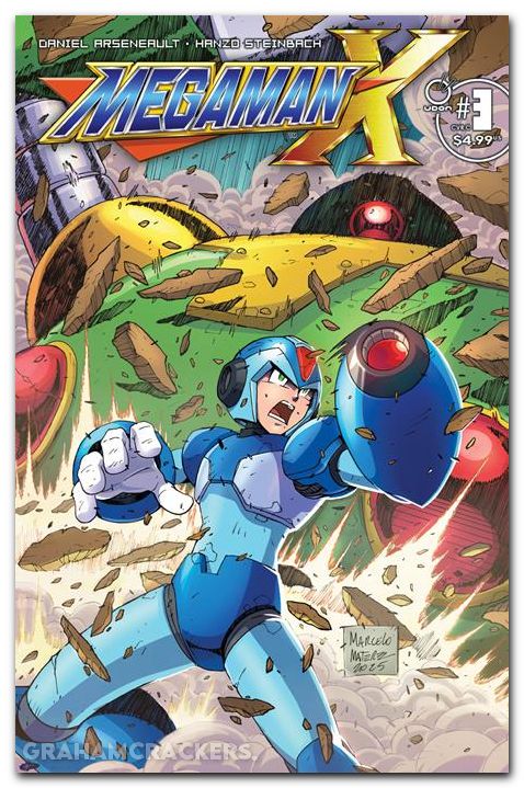 Mega Man X #3 (2026) cover c matere variant