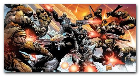Planet Death #0 (2025) cover b quesada gatefold wraparound triptych variant