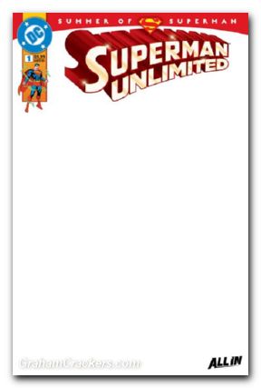 Superman Unlimited #1 (2025) cover i blank variant