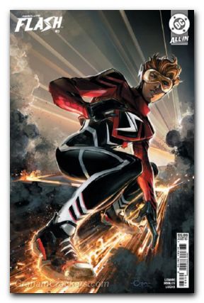 Absolute Flash #3 (2025) cover c crain variant