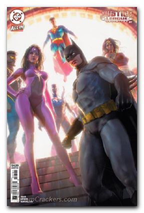 Justice League Unlimited #7 (2024) cover b da silva variant