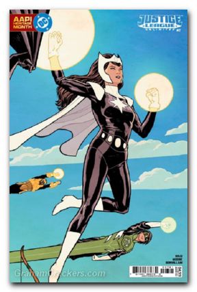 Justice League Unlimited #7 (2024) cover f chiang aapi heritage month connecting variant