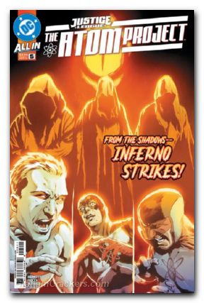 Justice League The Atom Project #5 (2025) cover a