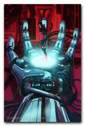 Justice League The Atom Project #5 (2025) cover e malavia variant
