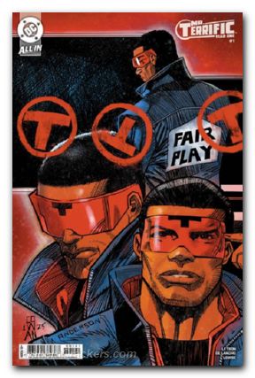 Mr Terrific Year One #1 (2025) cover d cowan variant
