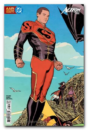 Action Comics #1086 cover d chiang aapi heritage month connecting variant