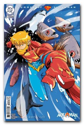 Aquaman #5 (2025) cover d di nicuolo supersmash-up variant