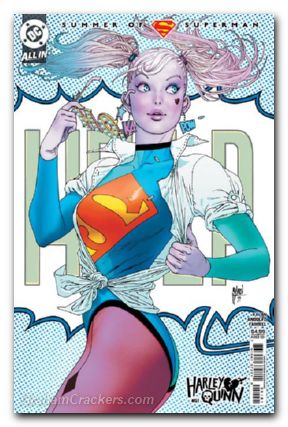 Harley Quinn #51 (2021) cover d march supersmash-up variant
