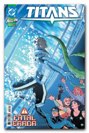 Titans #23 (2023) cover a