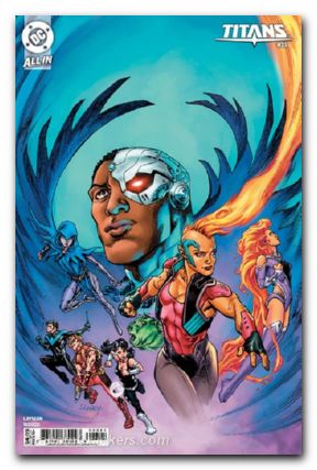 Titans #23 (2023) cover b raney variant