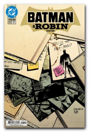Batman And Robin Year One #7 (2024) cover a