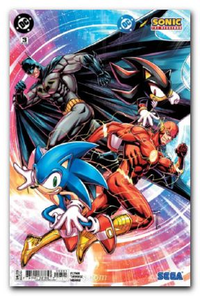 DC X Sonic The Hedgehog #3 (2025) cover b acuna variant