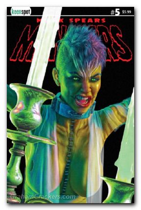 Mark Spears Monsters #5 cover b spears haircut variant