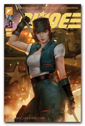 GI Joe #7 (2024) cover f chew foil variant