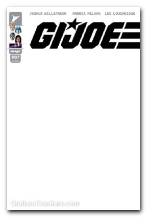 GI Joe #7 (2024) cover g blank sketch variant
