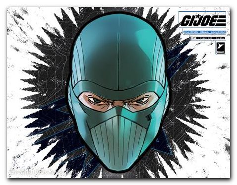 GI Joe #7 (2024) cover h milana die cut foil mask variant