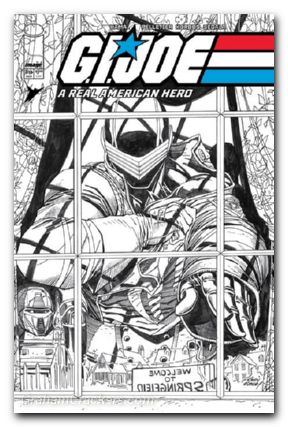 GI Joe A Real American Hero #316 (2023) cover b kubert variant