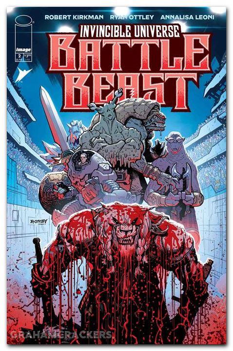 Invincible Universe Battle Beast #2 (2025) cover a