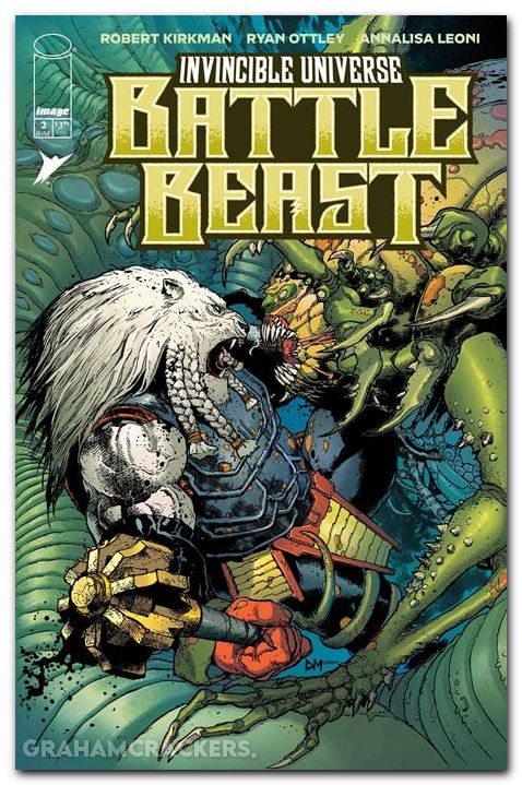 Invincible Universe Battle Beast #2 (2025) cover b mahnke variant