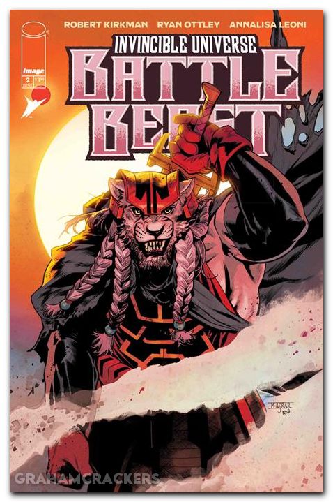 Invincible Universe Battle Beast #2 (2025) cover d asrar variant