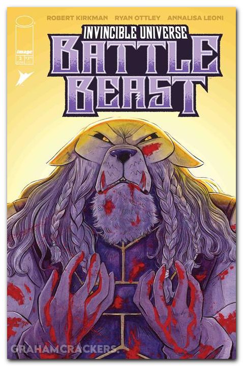 Invincible Universe Battle Beast #2 (2025) cover e lenox variant