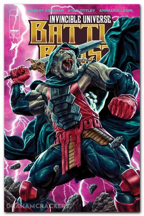 Invincible Universe Battle Beast #2 (2025) cover f bermejo variant