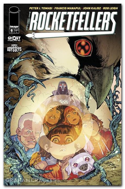 Rocketfellers #6 (2024) cover a