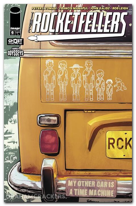 Rocketfellers #6 (2024) cover c von gorman variant
