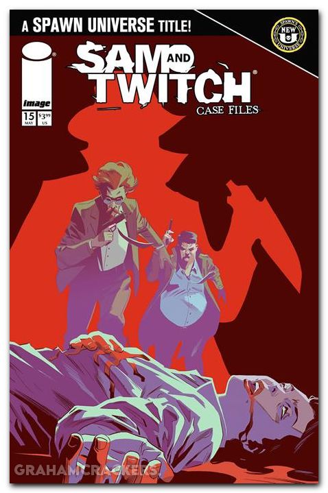Sam And Twitch Case Files #15 (2024) cover a