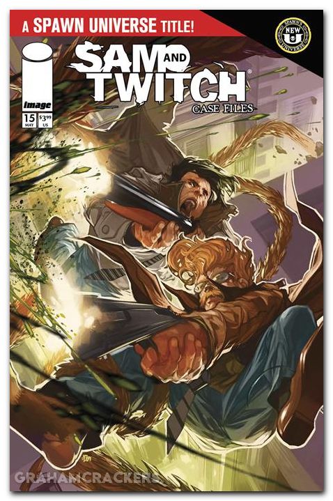 Sam And Twitch Case Files #15 (2024) cover b aguillo variant