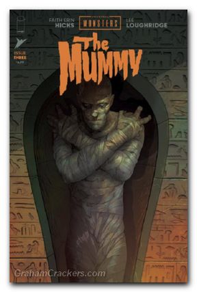 Universal Monsters The Mummy #3 (2025) cover e ward variant