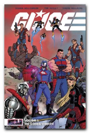 GI Joe TPB #01 The Cobra Strikes Reilly Red DM Cover (2024)