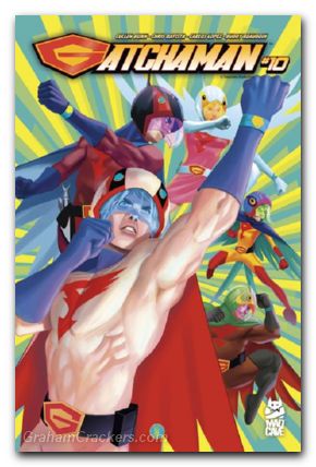 Gatchaman #10 cover a