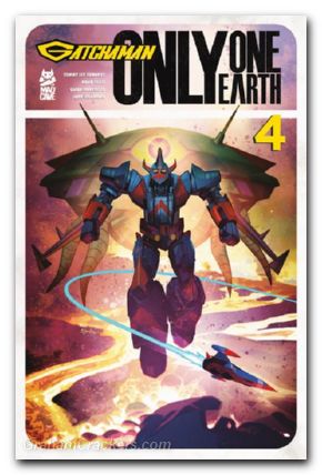 Gatchaman Only One Earth #4 cover a
