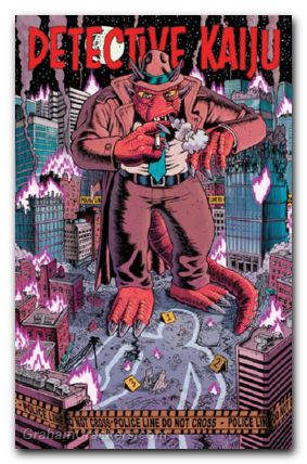 Detective Kaiju #1 (2025) cover b smith variant