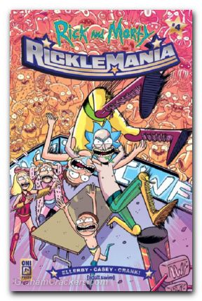 Rick And Morty Ricklemania #4 (2025) cover a